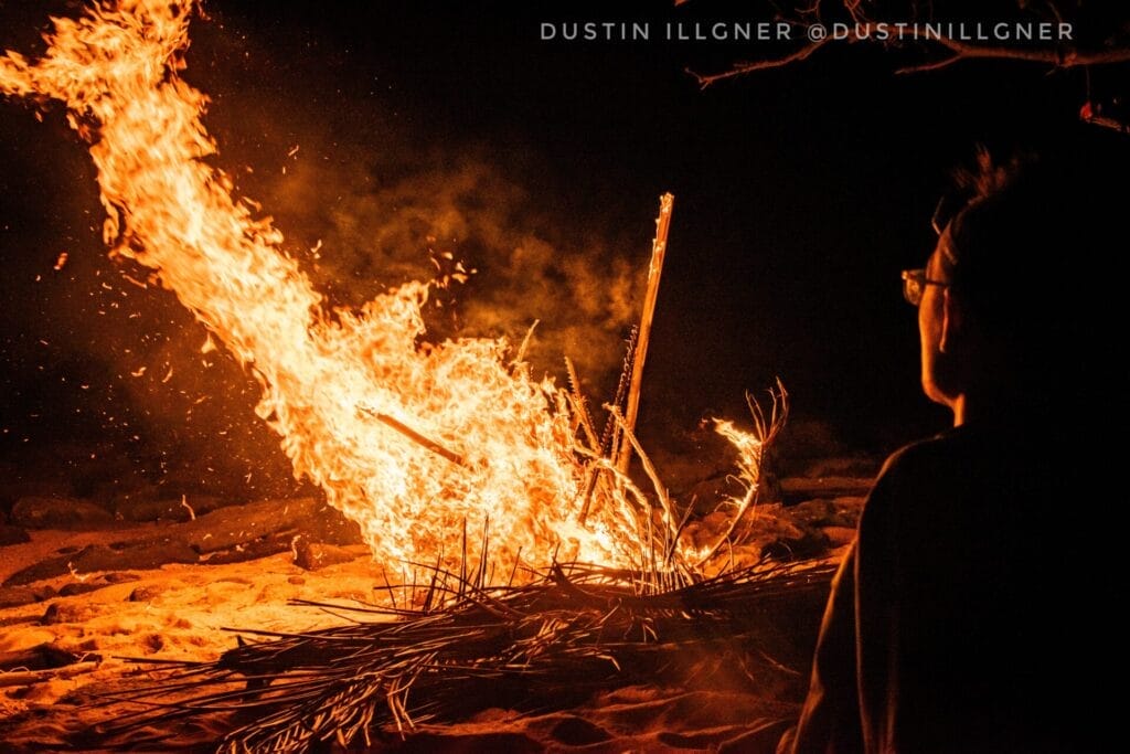Lessons from Cast Away the Movie 2 Fire on the beach