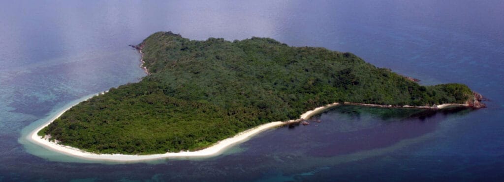 Philippines desert island