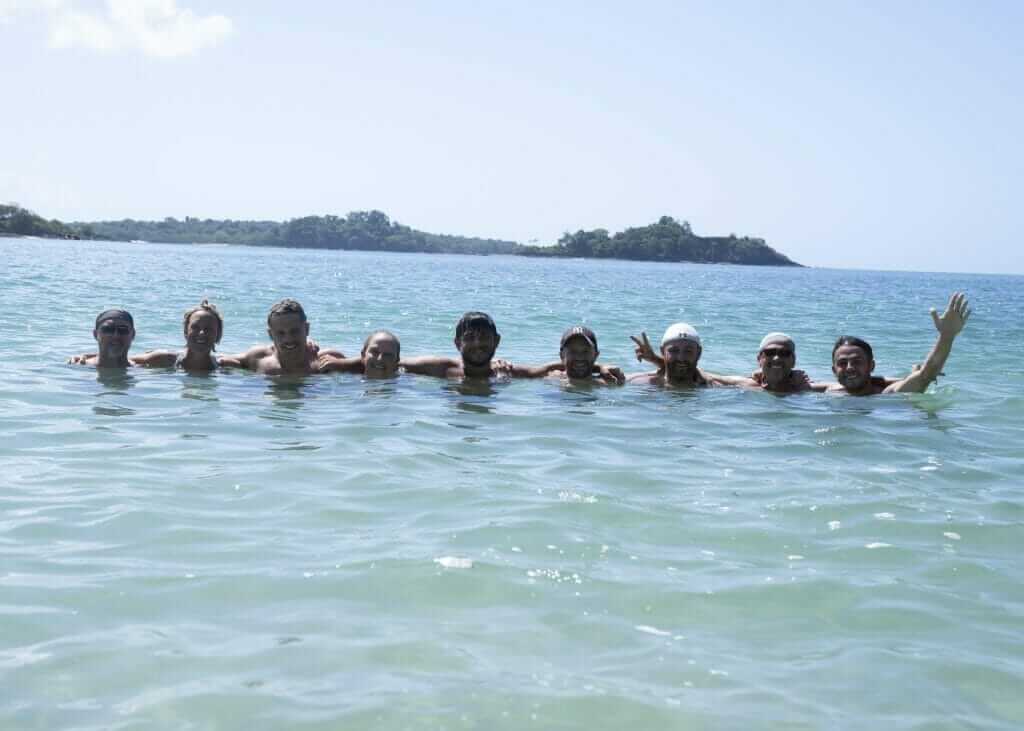 People in the ocean