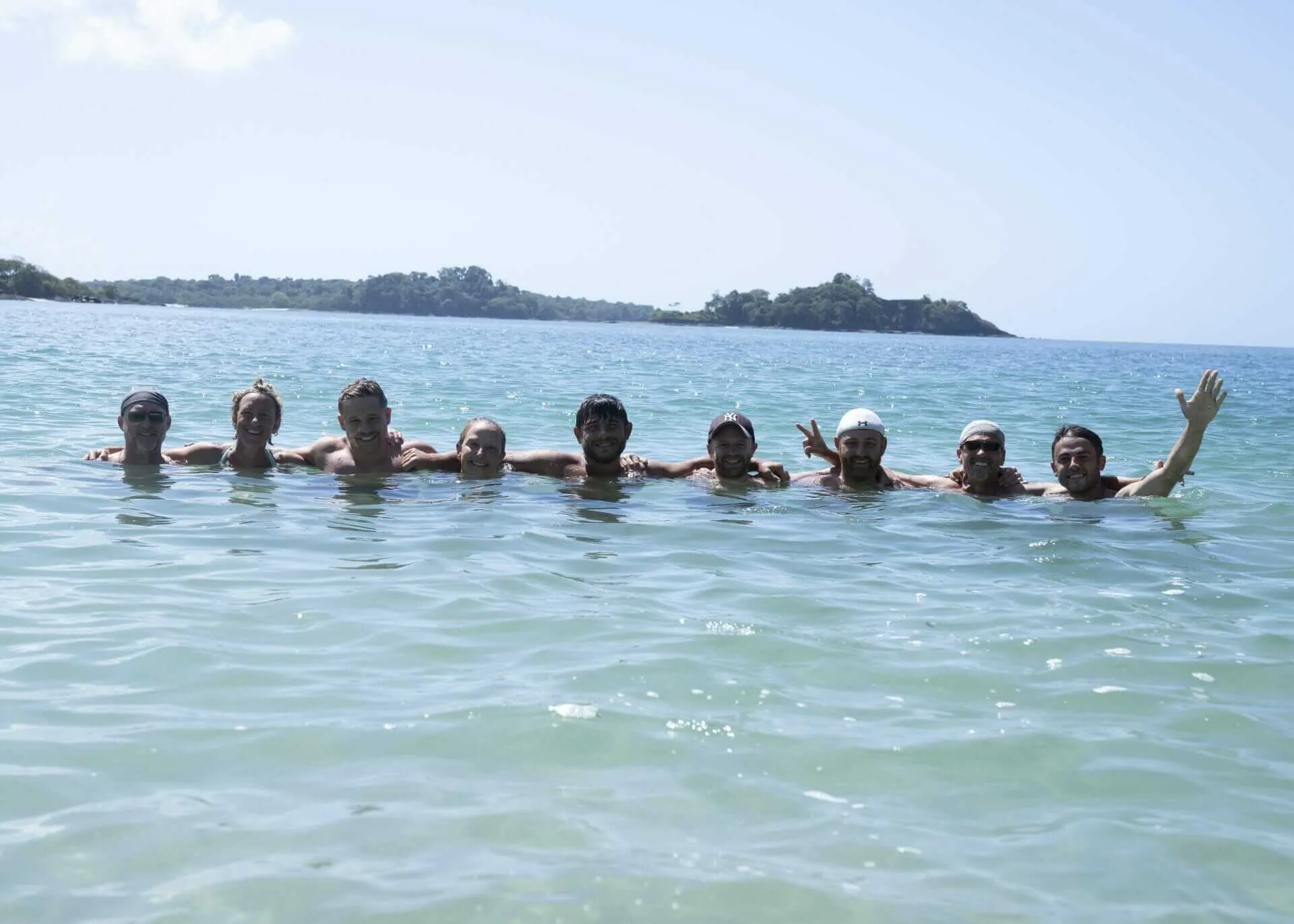People in the ocean