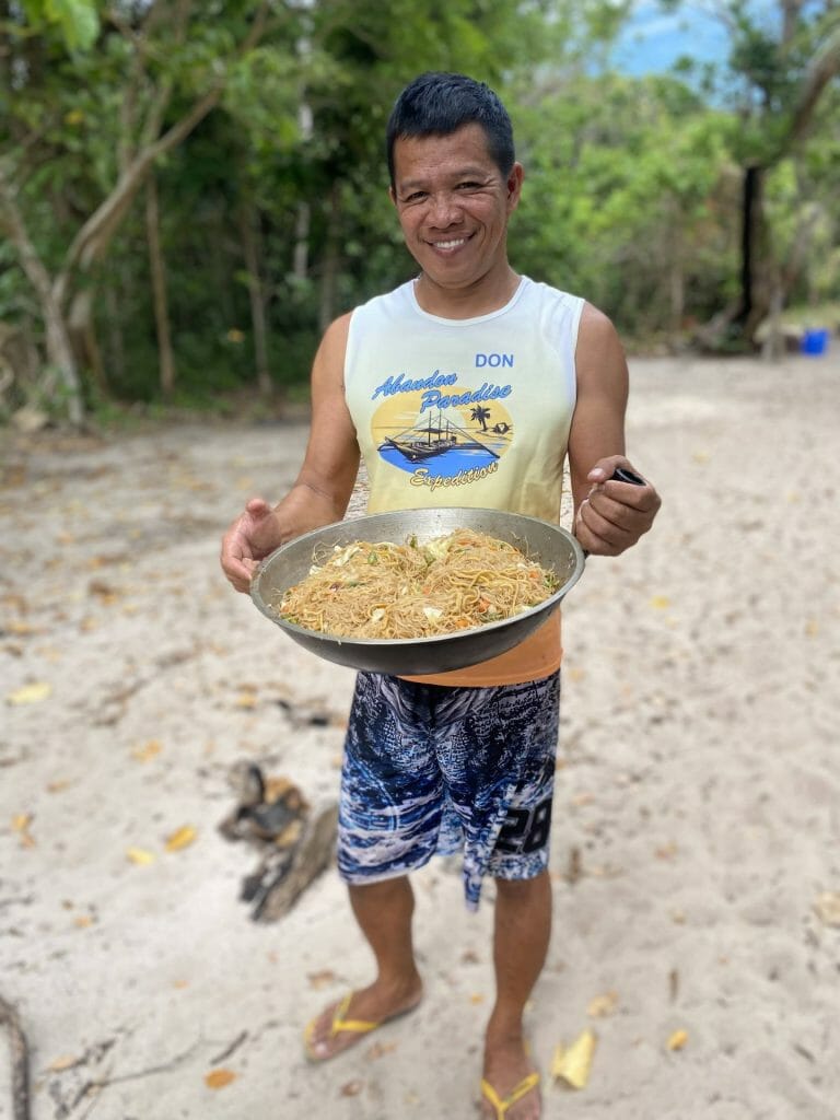 Don Coron and our next meal I Philippines