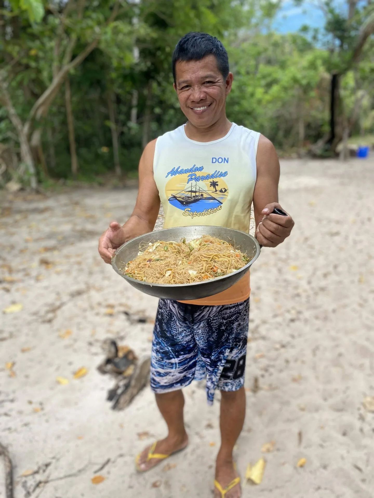 Don Coron and our next meal I Philippines