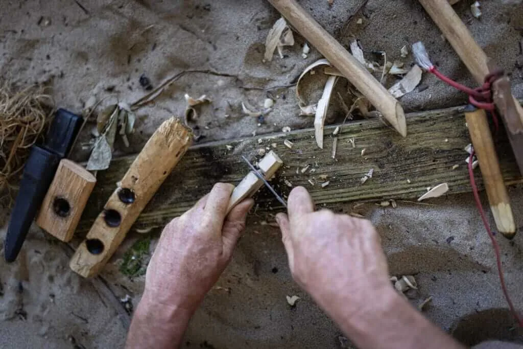 Bushcraft skills training