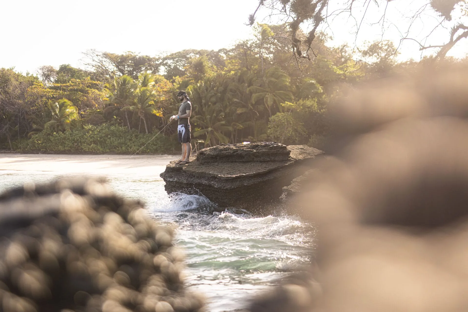 island Wilderness Experiences 10 fishing from the beach