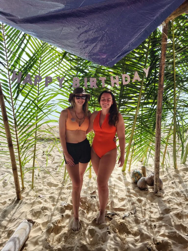 two woman in Indonesia