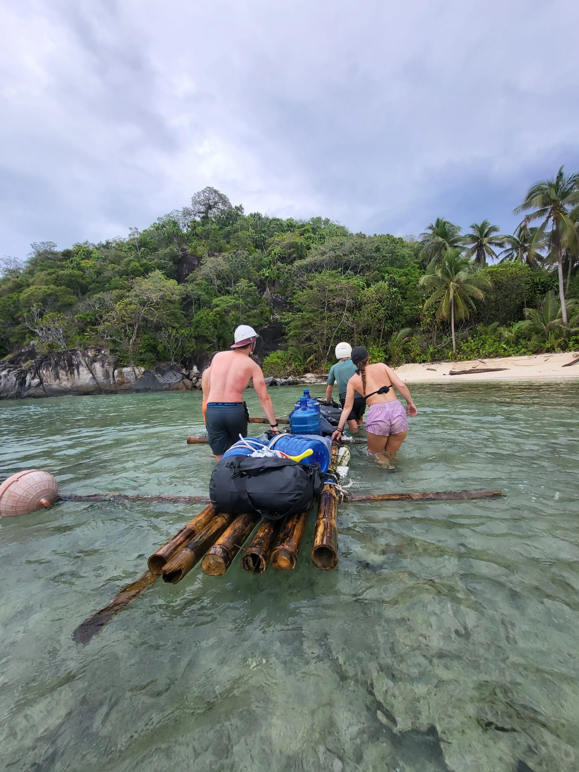 raft in Indonesia