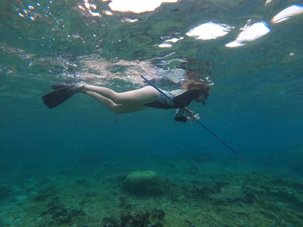 spear fishing Indonesia